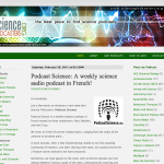 Podcast Science sur SciencePodcasts.org