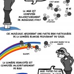 Pourquoi la mer est-elle bleue?