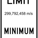 Einstein speed limit