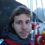 Clément Michoud, le géologue invité dans l’épisode 62. Ici, dans un fjord norvégien
