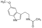 Mélatonine. Image Wikipédia