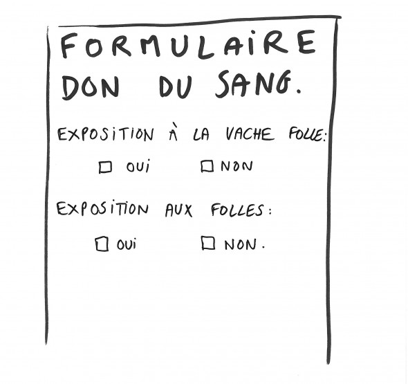 Dessin réalisé à la volée par Karim pendant la présentation de Stéphany