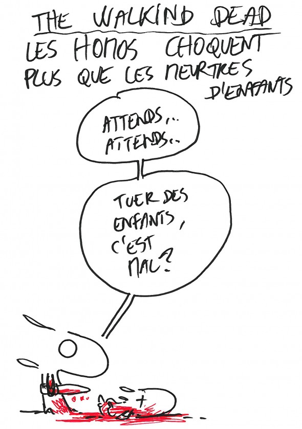 Dessin réalisé à la volée par Phiip pendant la présentation de Vled
