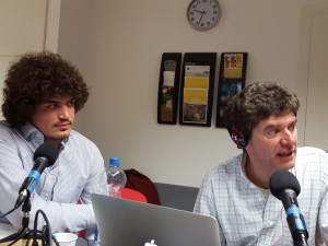 Samuel et le Pr. Maggiore