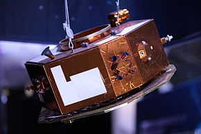 Maquette de LISA Pathfinder Source : DLR German Aerospace Center