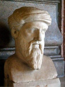 Buste de Pythagore, Musée du Capitole, Rome