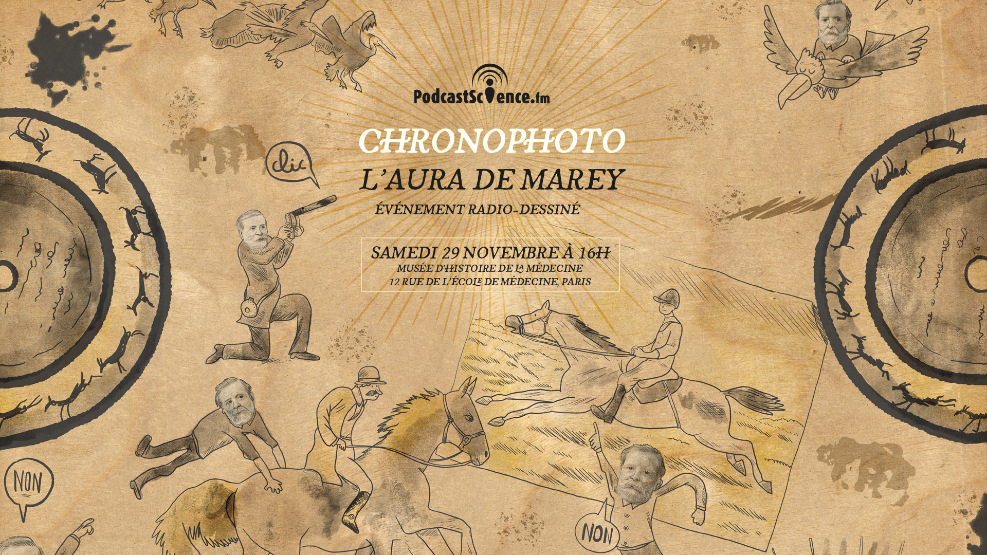 Podcast Science 537– Chronophoto : l’aura de Marey